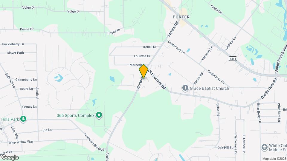 23711 Sorters Rd Map and Location Details