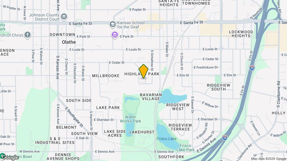 4419 S Parkway Dr Map and Location Details