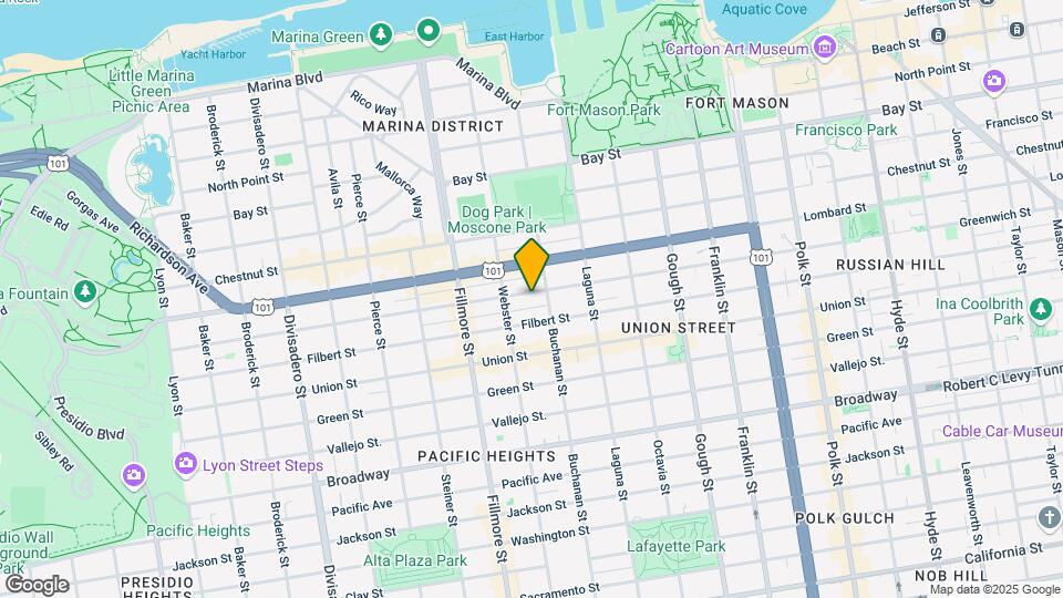 2035 Greenwich St Map and Location Details