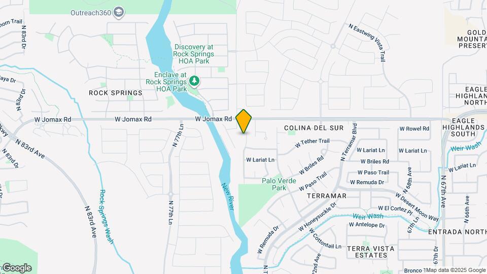 26454 N 74th Ln Map and Location Details