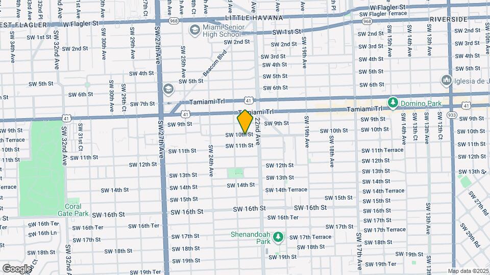 2252 SW 10th St Map and Location Details