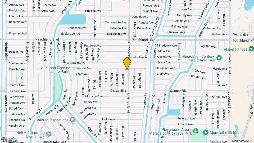 1171 Orlando Blvd Map and Location Details