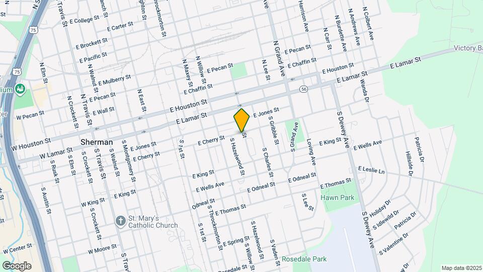 410 S Vaden St, Unit B Map and Location Details