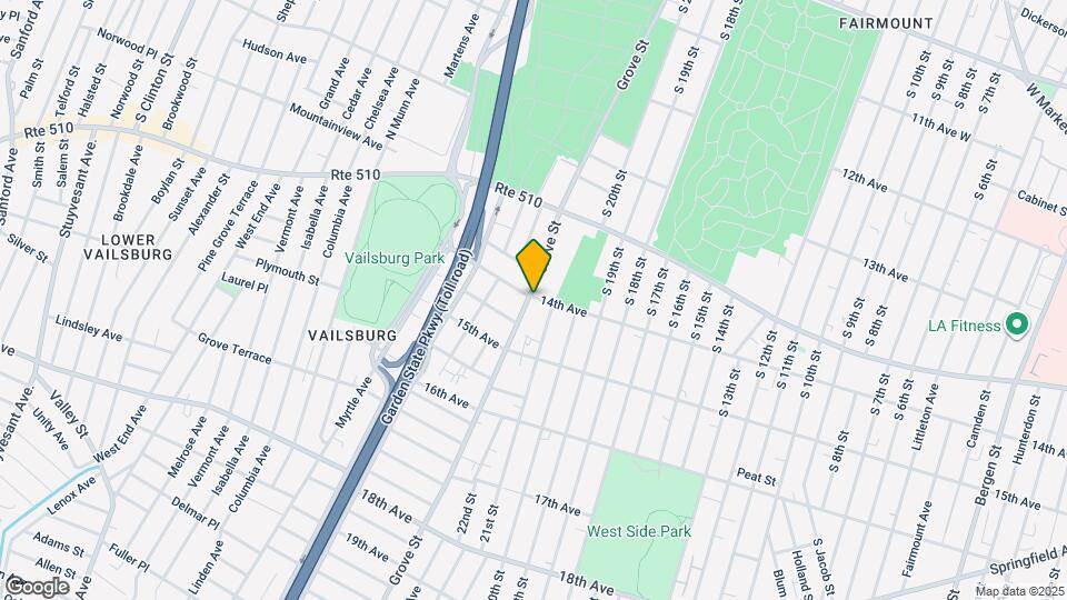 460 Grove St Map and Location Details