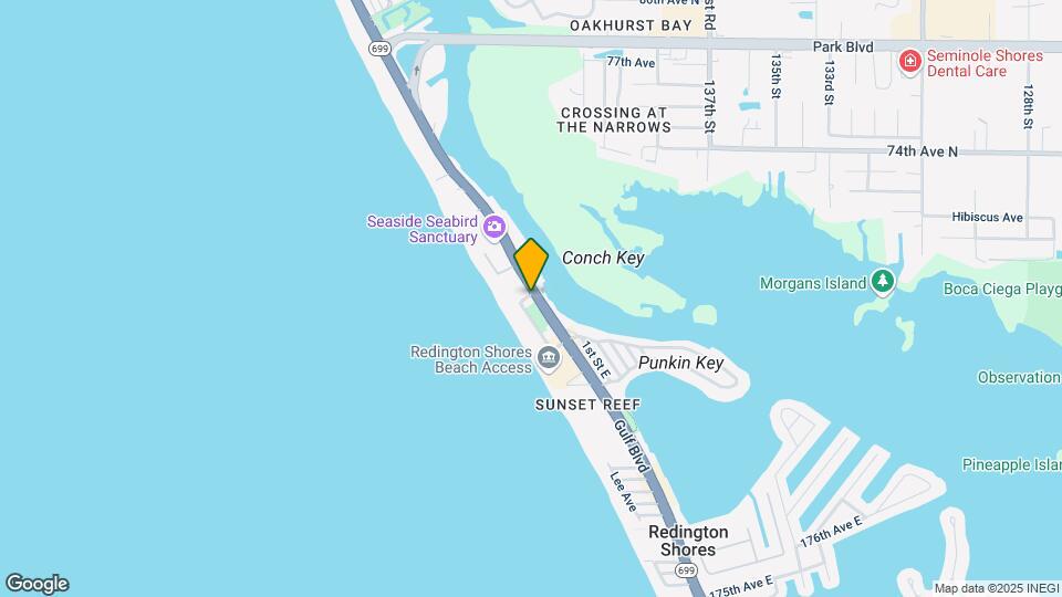 18220 Gulf Blvd Mapa y Detalles de la Ubicación