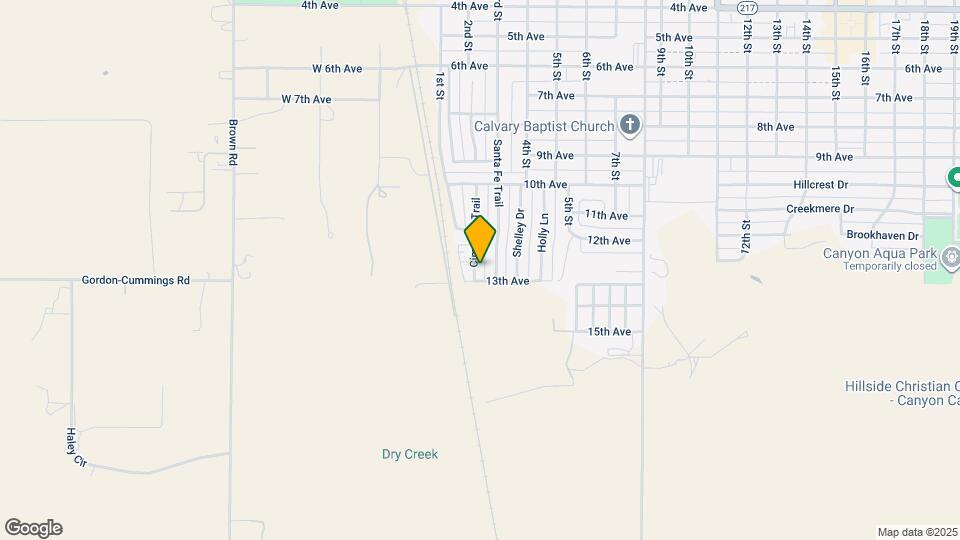 1031 Cimarron Trail Map and Location Details