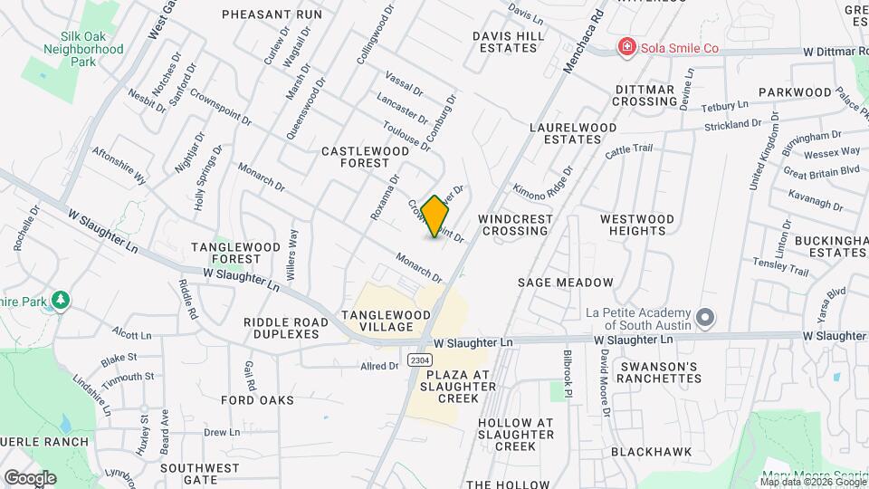 9504 Kempler Dr, Unit A Mapa y Detalles de la Ubicación