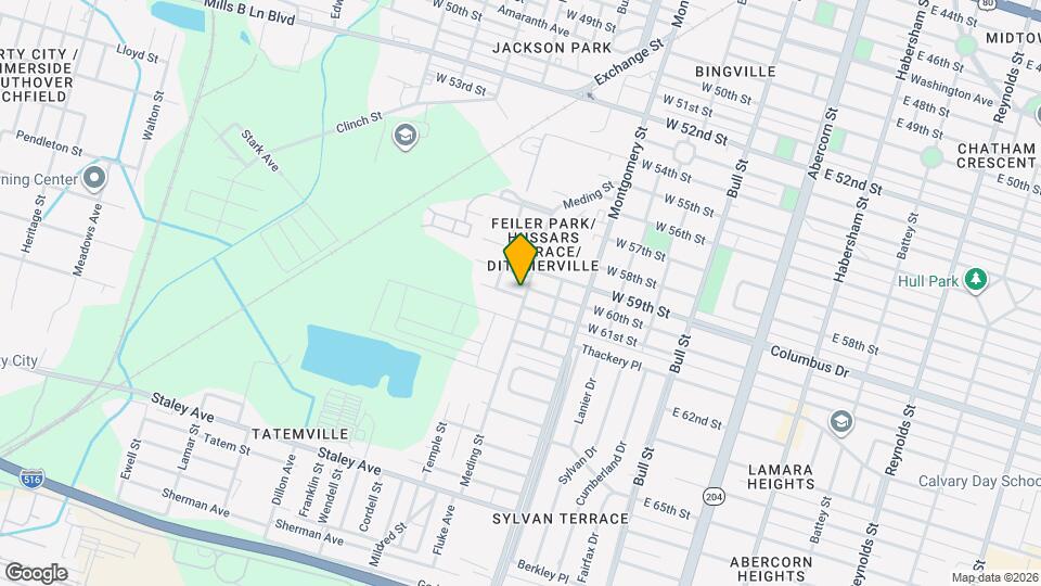 602 W 61st St Map and Location Details