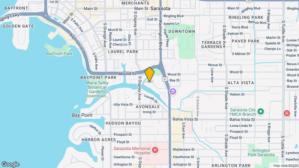 835 S Osprey Ave Mapa y Detalles de la Ubicación