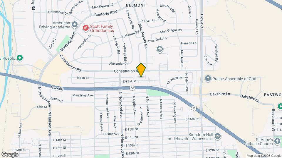 ASHWOOD Map and Location Details