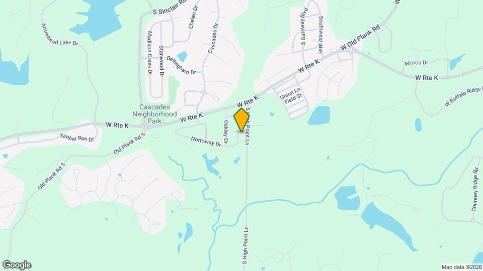 7414 Pemberton Dr Map and Location Details