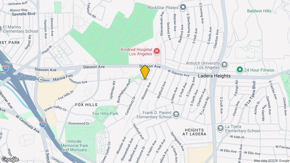 5848 Canterbury Dr Map and Location Details