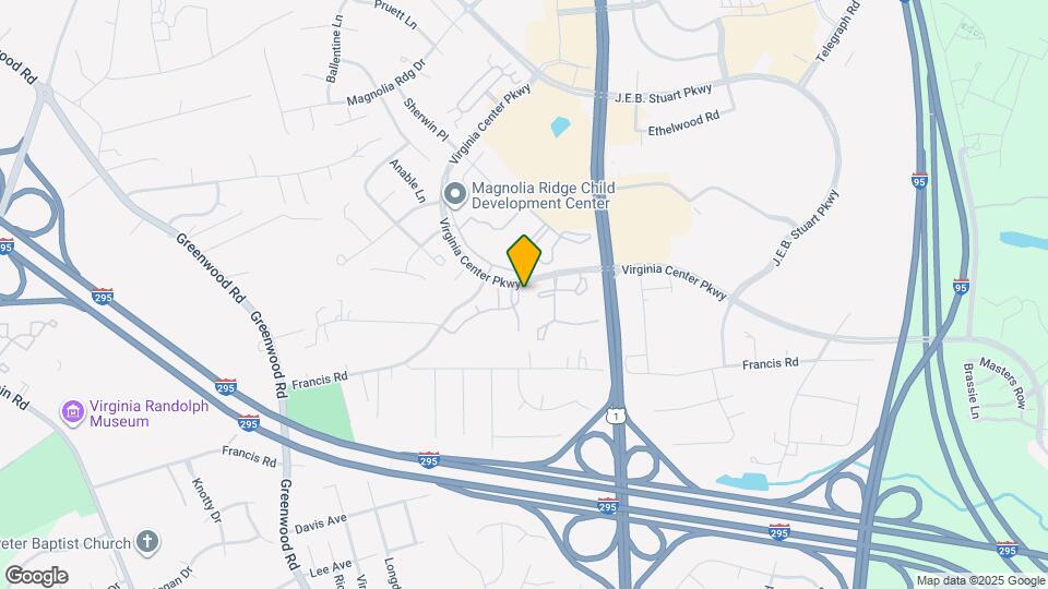 1107 Magnolia Pointe Blvd Map and Location Details