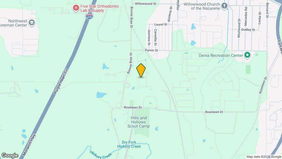 2701 Glasgow Wy Map and Location Details