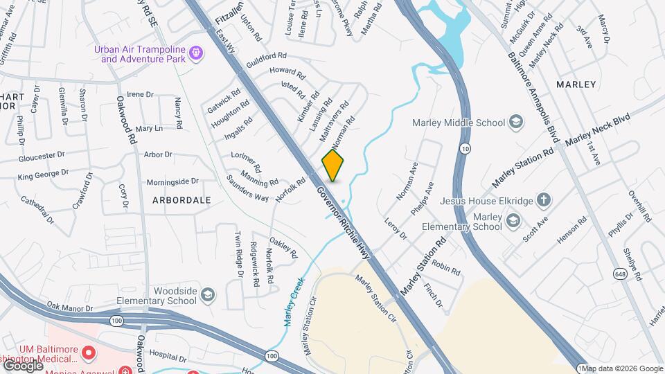 2100 East Wy Mapa y Detalles de la Ubicación