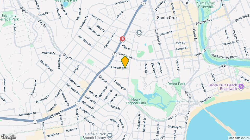 115 Laurent St Map and Location Details