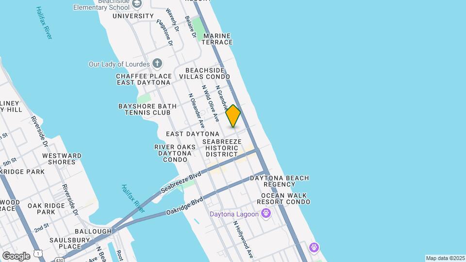 711 N Grandview Ave Mapa y Detalles de la Ubicación