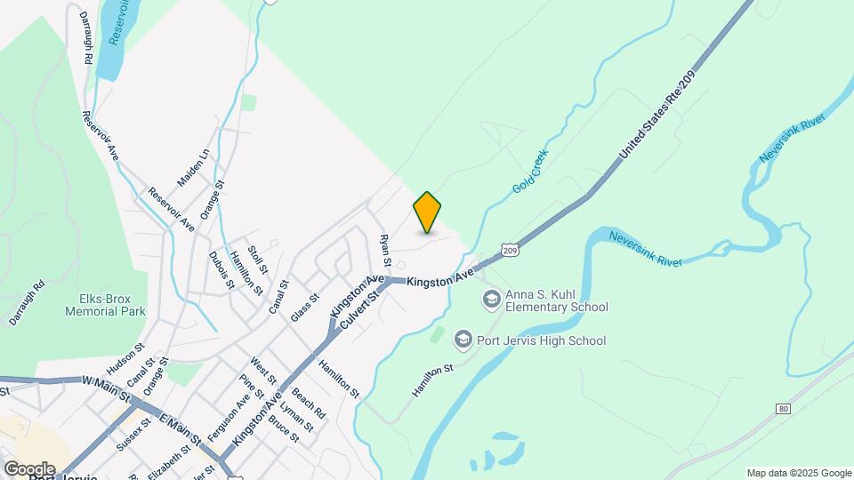 Port Jervis Townhouses Map and Location Details