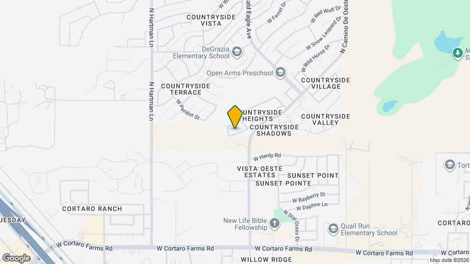 5028 W Hurston Dr Map and Location Details