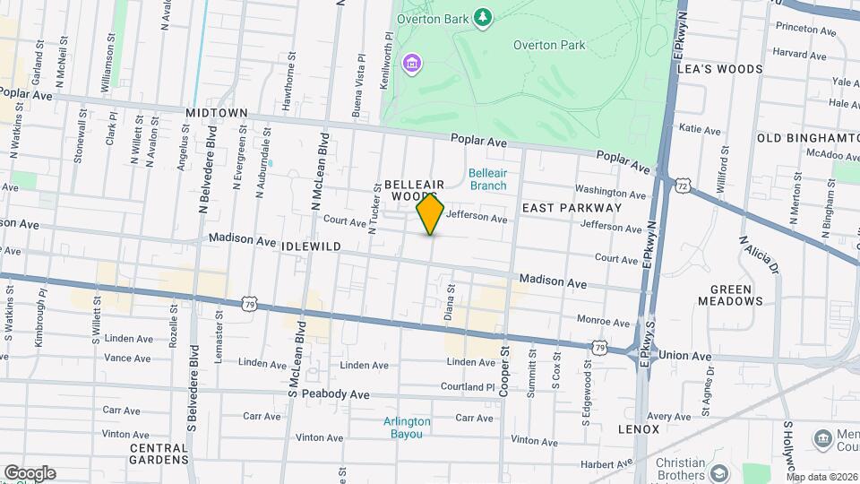 27 N Morrison St Map and Location Details