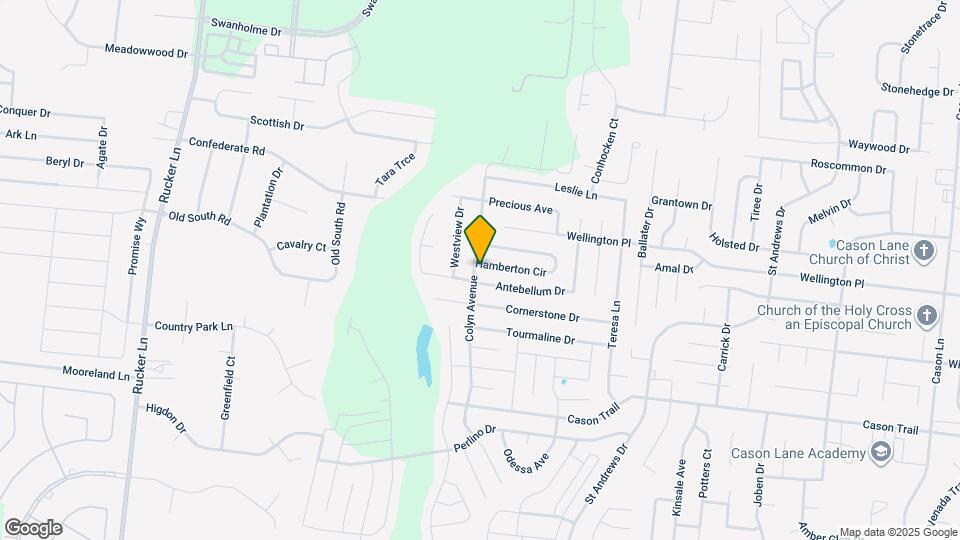 3306 Hamberton Cir Mapa y Detalles de la Ubicación