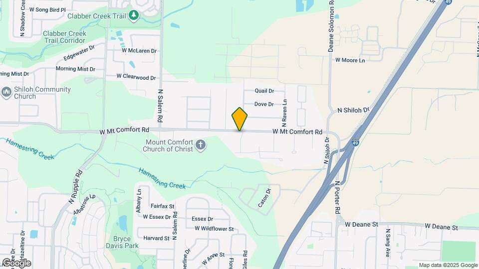 2195 N Woodlark Ln Map and Location Details