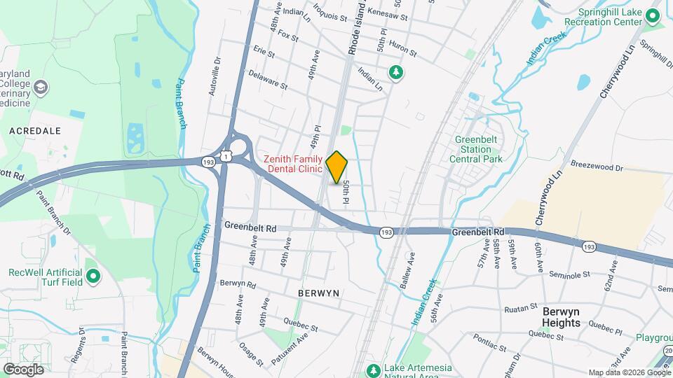 5005 Apache St Mapa y Detalles de la Ubicación