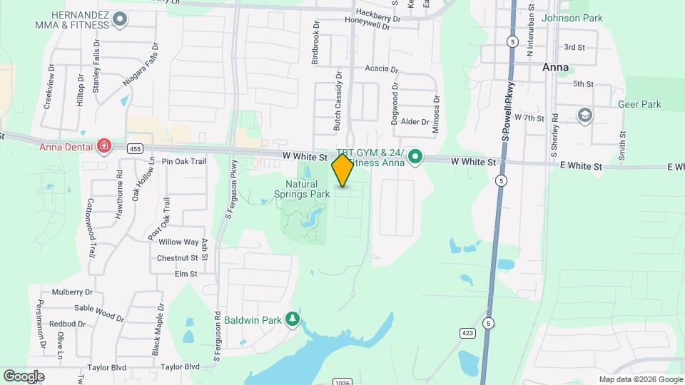 1108 Oliver Dr Map and Location Details