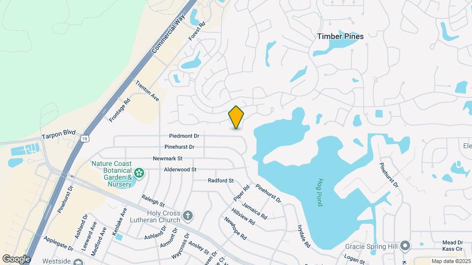 6321 Piedmont Dr Map and Location Details