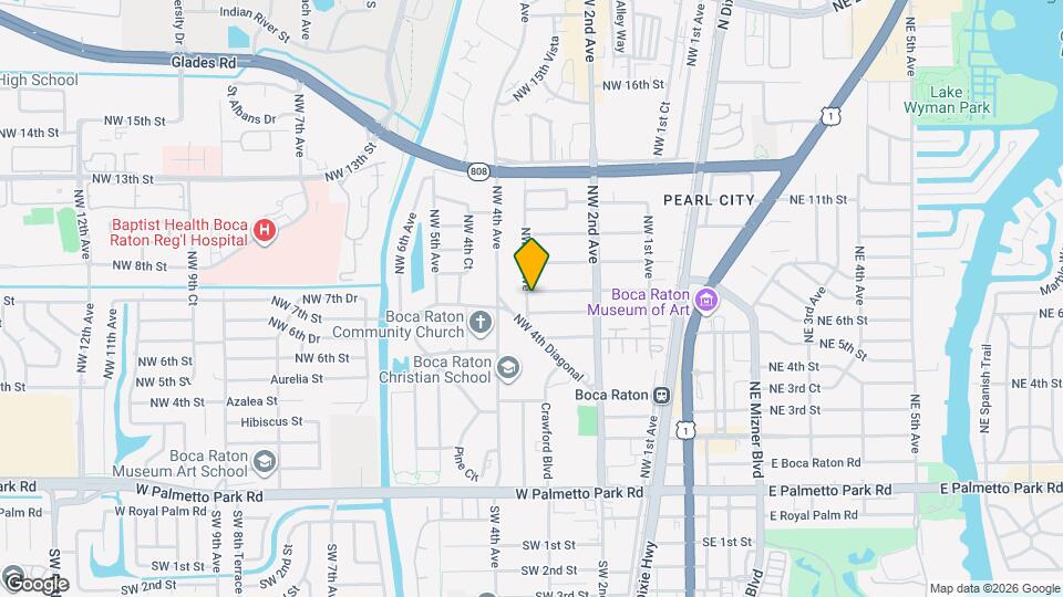 770 NW 3rd Ave Map and Location Details
