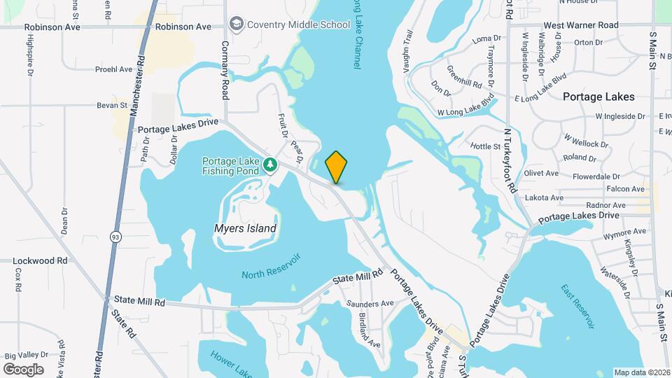807 Portage Lakes Drive, Unit SI ID1593922P Mapa y Detalles de la Ubicación