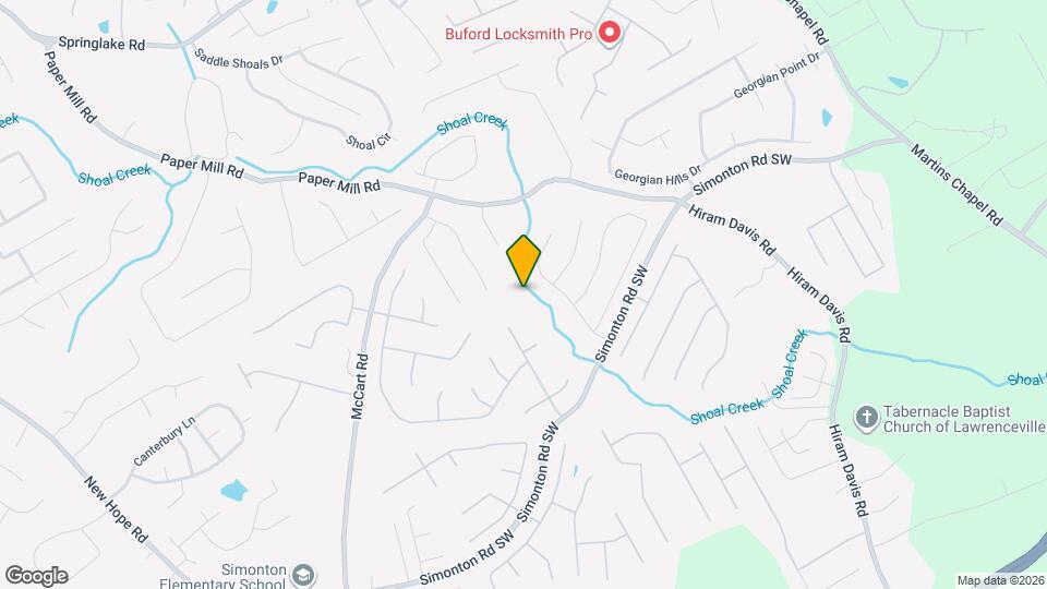 597 Paper Mill Rd Map and Location Details