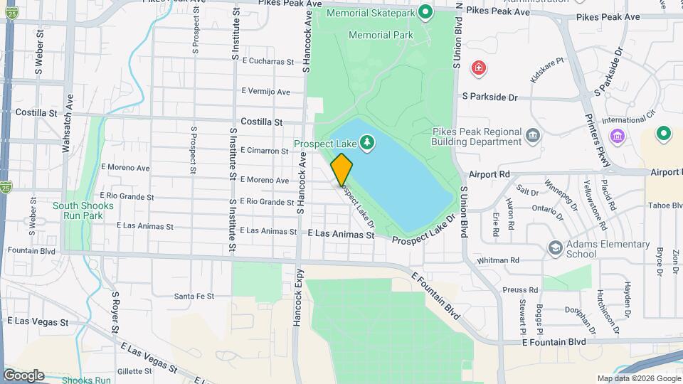 618 Prospect Lake Dr Map and Location Details