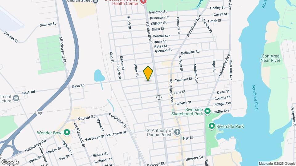 257 Tinkham St Map and Location Details