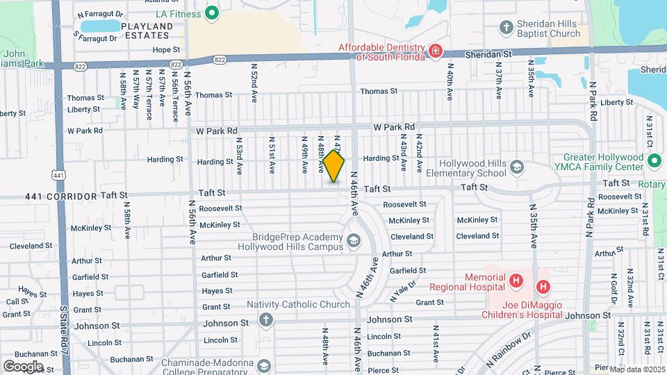 1700 N 47th Ave Map and Location Details