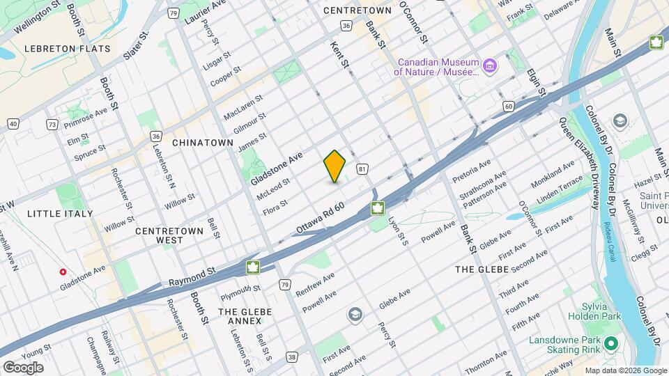 552 Bay St Map and Location Details