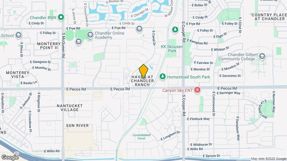 1756 E Kesler Ln Map and Location Details