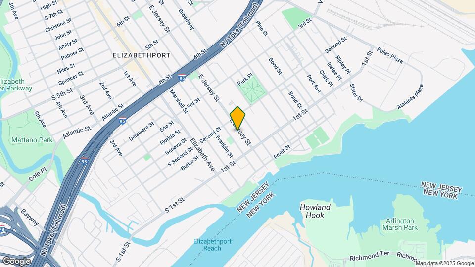 138 E Jersey St Map and Location Details