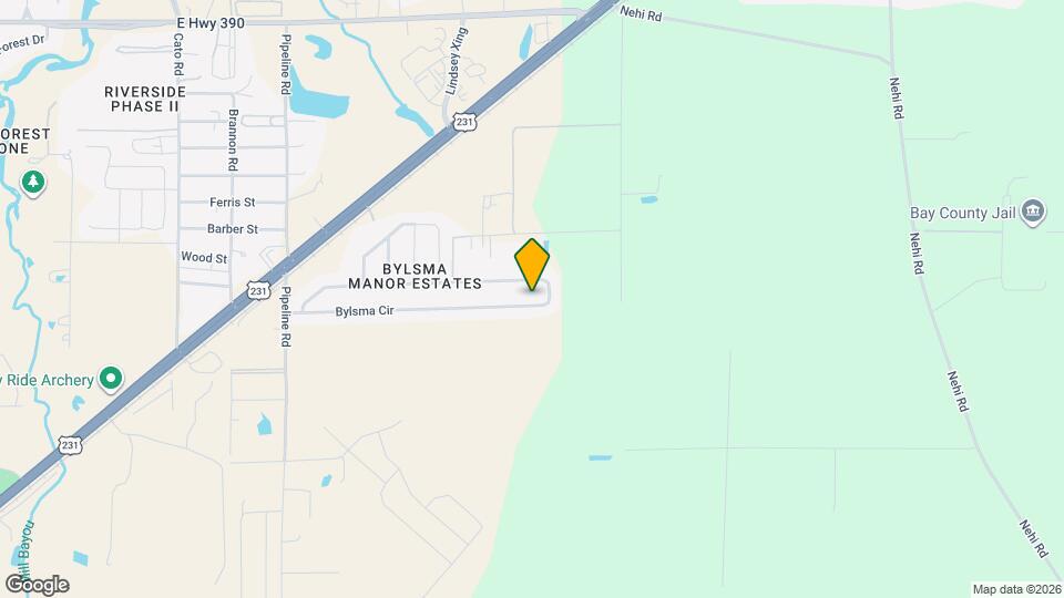 4501 Bylsma Cir Mapa y Detalles de la Ubicación