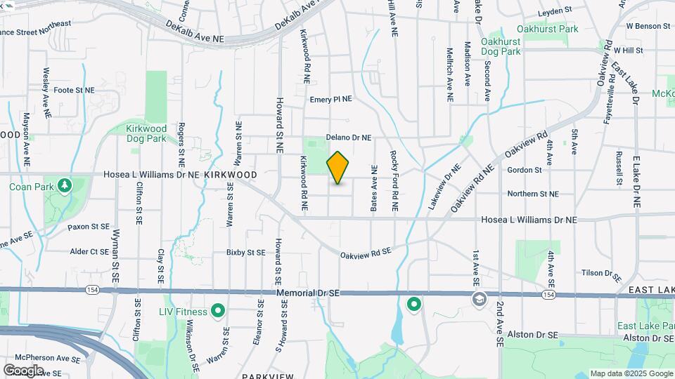 2074 Dunwoody St NE Map and Location Details