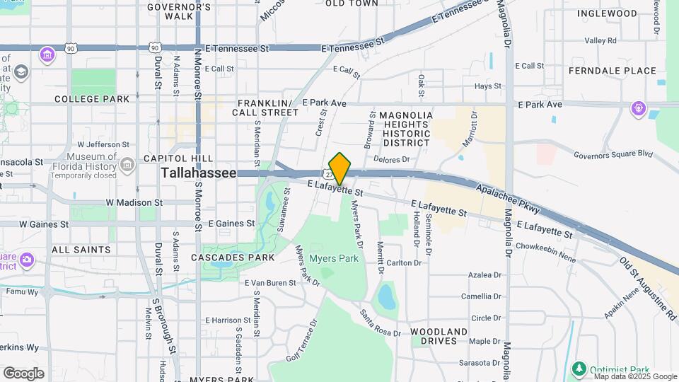 502 Myers Park Ln Map and Location Details