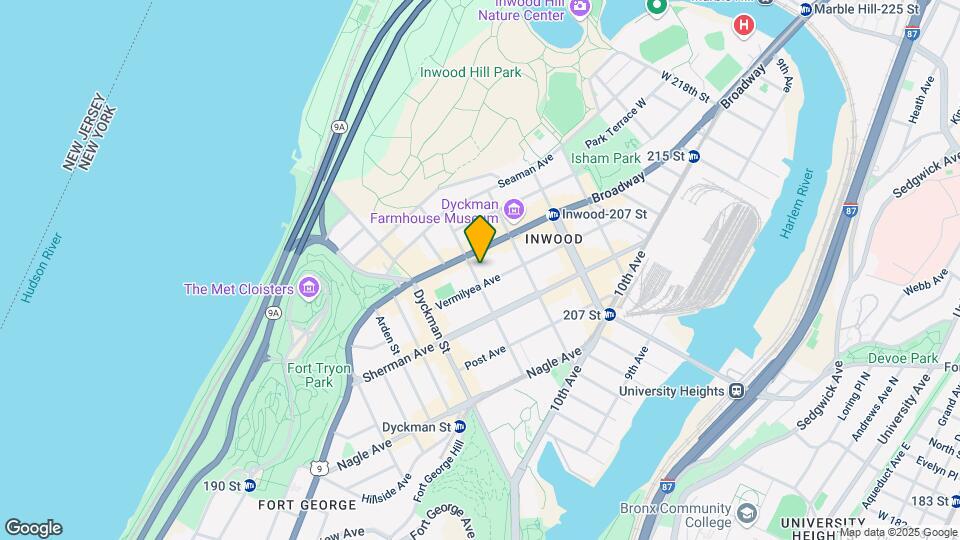 645 Academy St Mapa y Detalles de la Ubicación