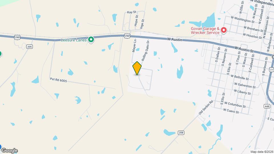 629 Rolling Oaks Dr Map and Location Details