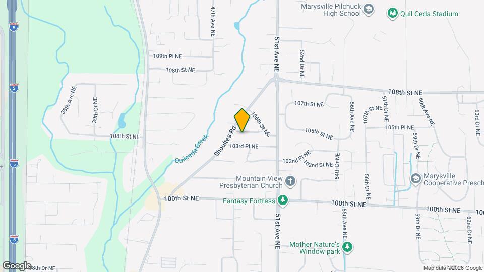 4822 104th Pl NE Map and Location Details