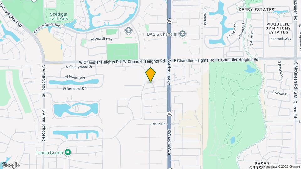 191 W Beechnut Pl Map and Location Details