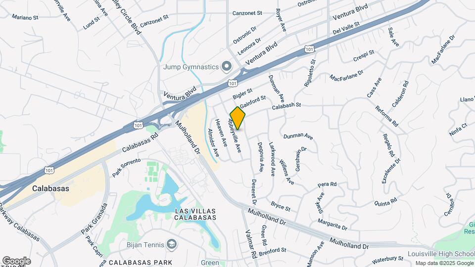 4820 Abbeyville Ave Map and Location Details