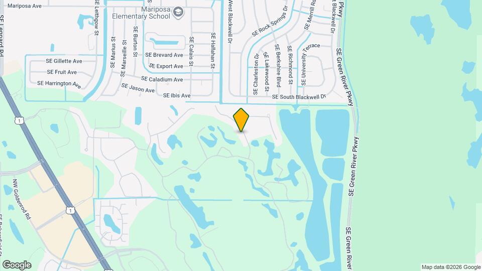 4574 NW Red Maple Dr Map and Location Details