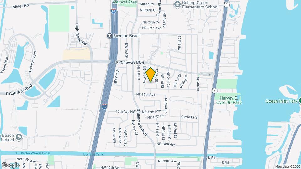 2111 NE 1st Ct, Unit 203 Map and Location Details