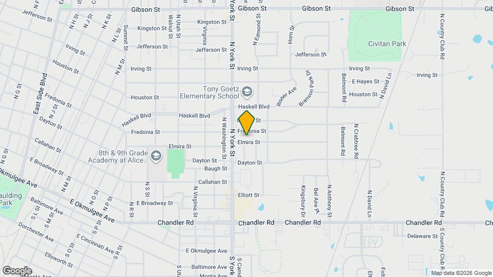 2320 Elmira St Mapa y Detalles de la Ubicación