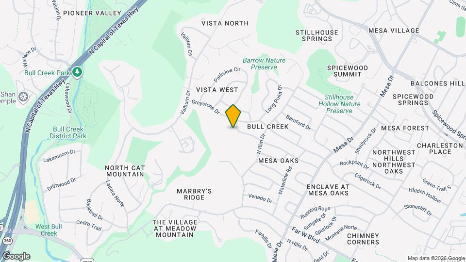 4505 Deepwoods Dr Map and Location Details